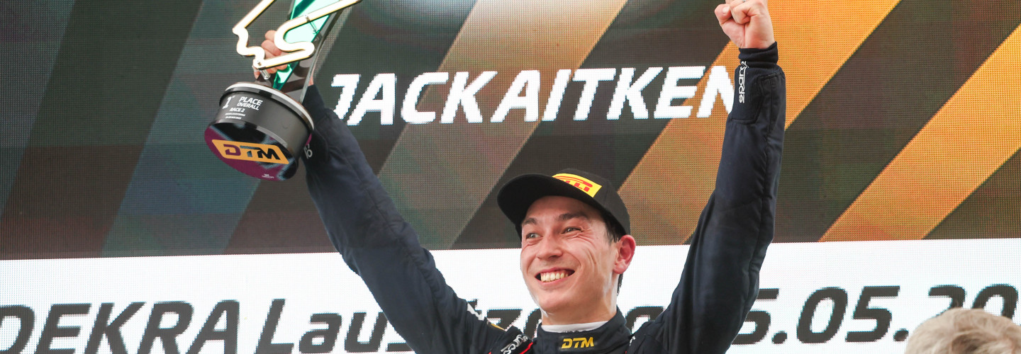 Jack Aitken freute sich über einen Last-Minute-Erfolg