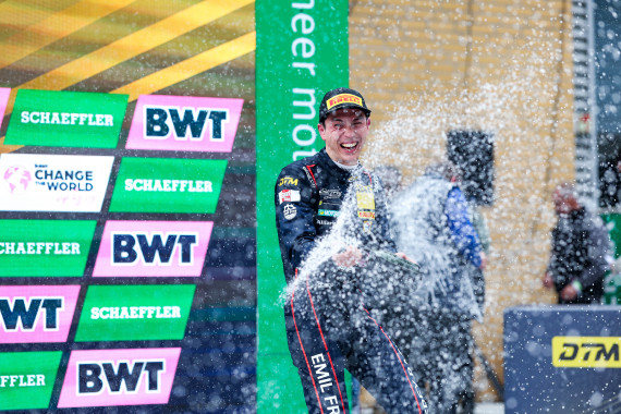 Jack Aitken gewann auf dem Lausitzring bereits zum zweiten Mal