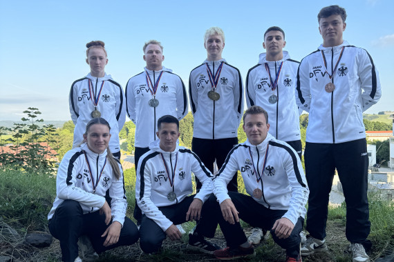 Das DFV-Team in Klatovy