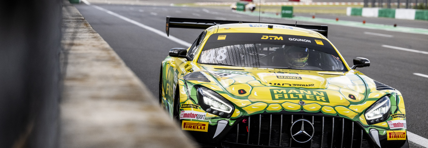 Jules Gounon setzte am Dekra Lausitzring die Trainings-Bestzeit