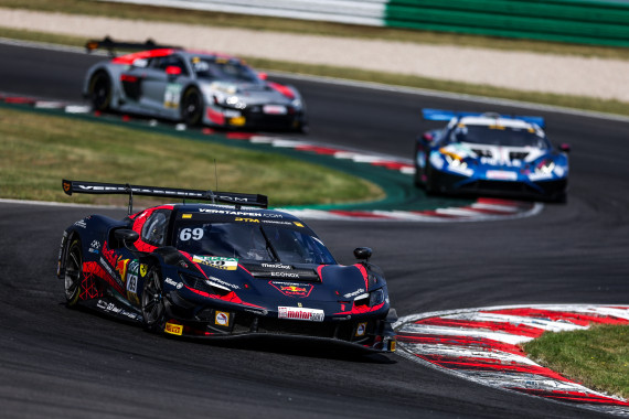 Bester Ferrari-Pilot in der Lausitz war der Niederländer Thierry Vermeulen