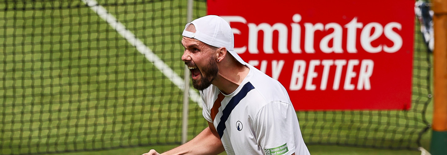 Oscar Otte besiegte im Finale der Qualifikation den Franzosen Constant Lestienne und zog damit in das Hauptfeld der 31. TERRA WORTMANN OPEN ein