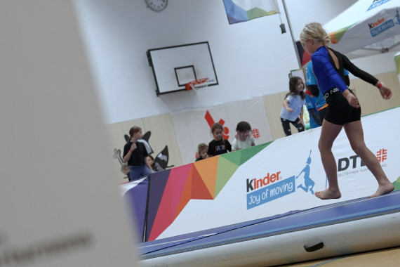 Newsbeitrag zum Tag des Kinderturnens in Hannover.