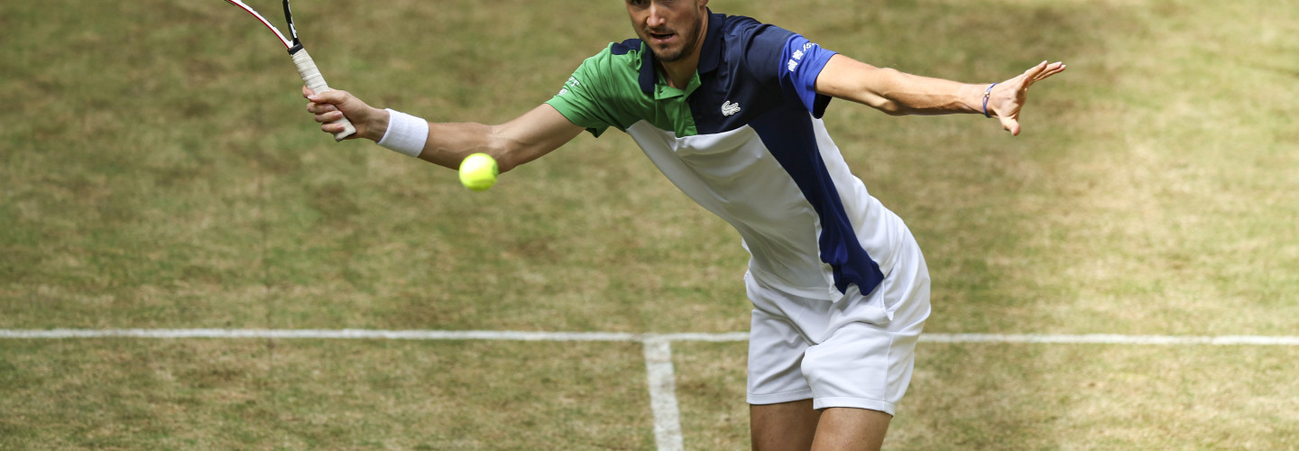 Zum Turnierauftakt im Einsatz: Daniil Medvedev