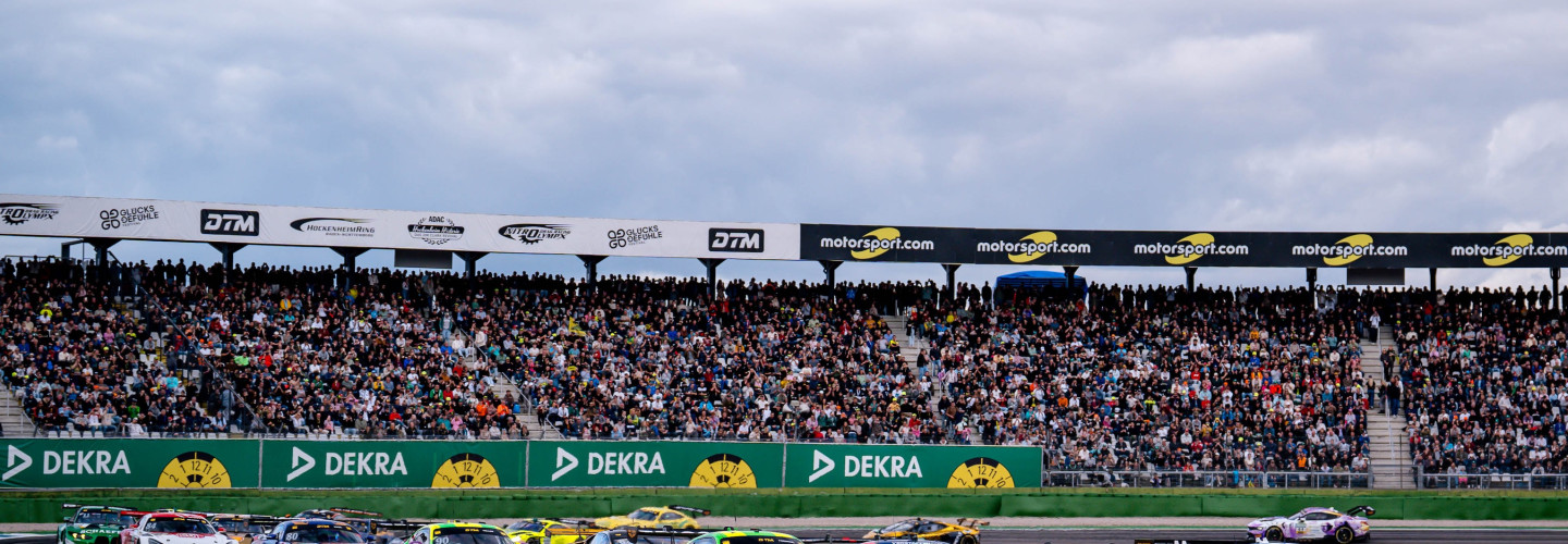 Die Zuschauer sahen in Hockenheim ein turbulentes DTM-Rennen