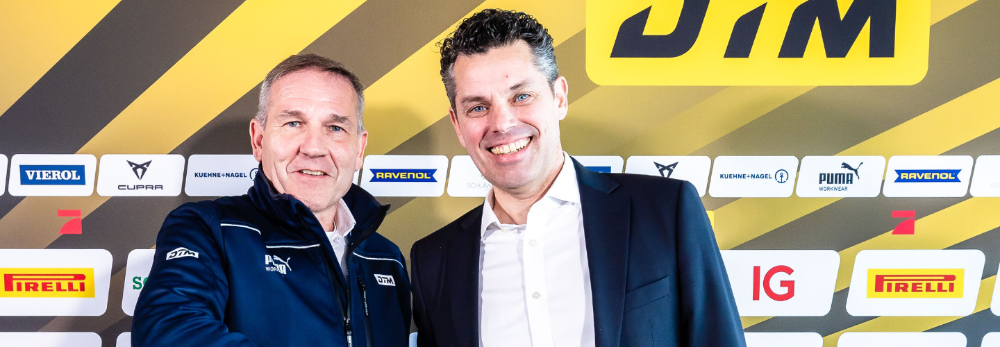 ADAC Motorsportchef Thomas Voss und Michael Strohmenger, Geschäftsführer von CineStar (l-r)