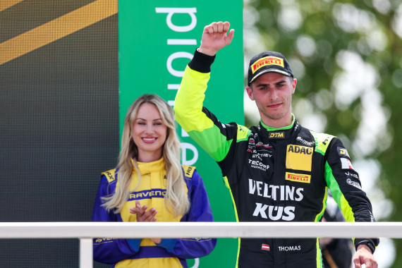 Thomas Preining stand bisher an jedem seiner DTM-Wochenenden in Spielberg auf dem Podium