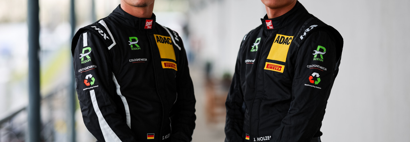 Die Zwillingsbrüder Sandro und Juliano Holzem starten in ihre zweite Saison im ADAC GT Masters