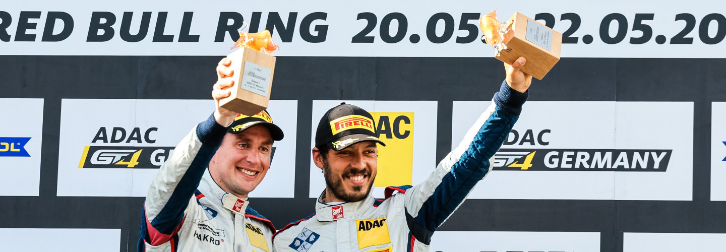 Strahlende Sieger: Michael Schrey (li.) und Gabriele Piana