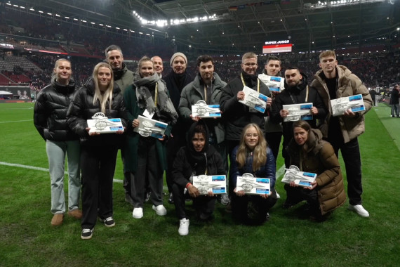 Die Torjägerkanone für alle wurde dieses Jahr im Rahmen des WM-Qualifikationsspiels zwischen Deutschland und der Slowakei verliehen.