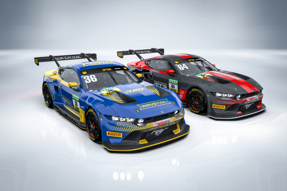 HRT Ford Performance startet in der DTM mit zwei Mustang GT3 an