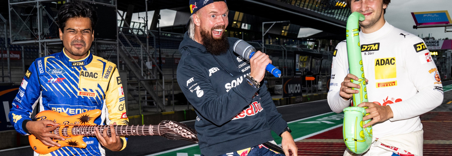 Die Lieblingssongs von Arjun Maini, Nicki Thiim und Ben Dörr (l-r) gibt es in einer neuen Playlist