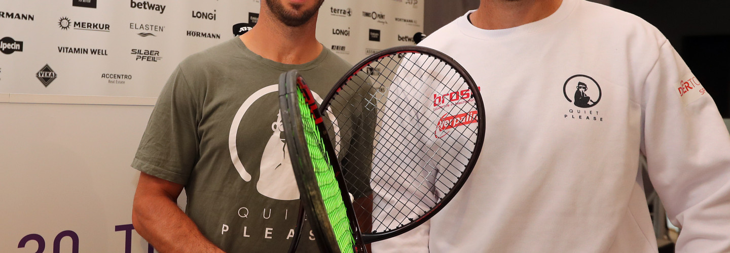 Tim Pütz (links) und Kevin Krawietz treffen in der ersten Runde auf Andreas Mies/Marcelo Demoliner