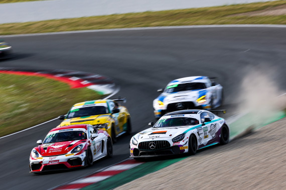 In der ADAC GT4 Germany gibt es stets die volle Action