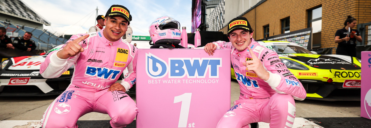 Strahlende Sieger: Enzo Joulié (li.) und Marc de Fulgencio