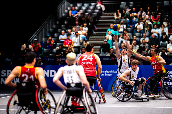 Erfolgreicher Auftakt im 3x3 Rollstuhlbasketball