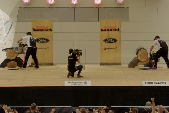 Der Newscut beinhaltet Bilder des Wettkampfes (TC 00:00:00 - 00:09:06) sowie Interviews mit dem Deutschen Meister Danny Martin, dem Zweitplatzierten Peter Bauer und dem Drittplatzierten Marcel Steinkämper (TC 00:09:06 - 00:10:49).