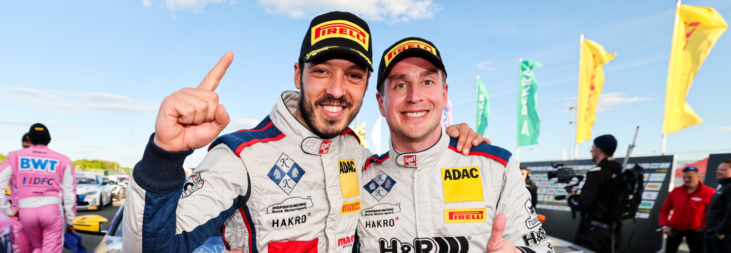 Strahlende Sieger- Gabriele Piana (li.) und Michael Schrey