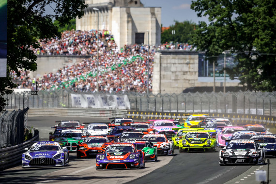 Spektakulär: Die Stadtrennen auf dem berühmten Norisring in Nürnberg sind eines der Saisonhighlights