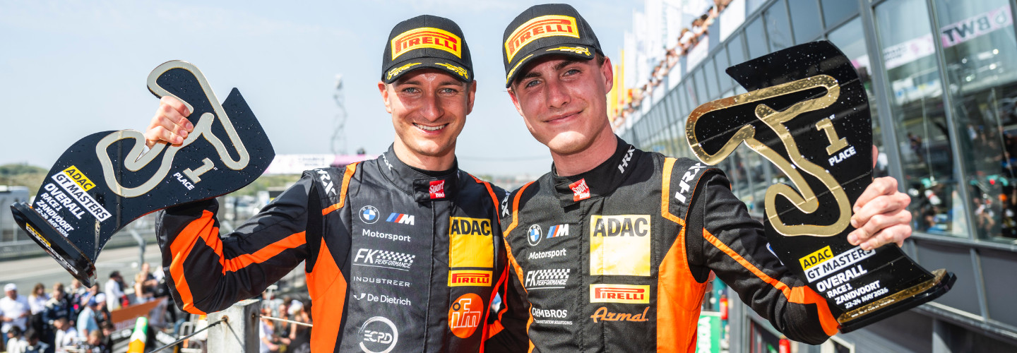 Tim Zimmermann und Leyton Fourie bei ihrem ersten Saisonsieg in Zandvoort