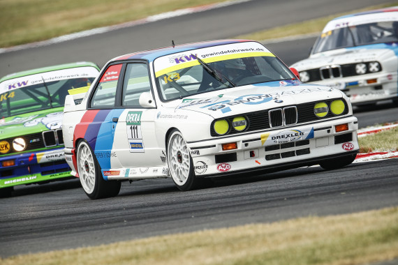 Nico und Herbert Wittmann steuern einen BMW M3 am Nürburgring