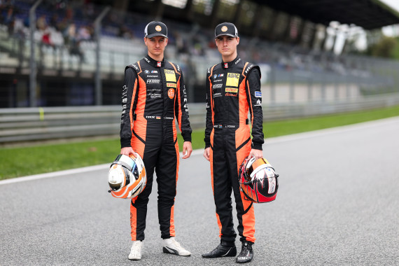 Tim Zimmermann und Leyton Fourie wurden 2025 Vizemeister