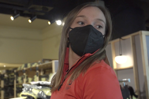 Schnittbilder Skispringerinnen