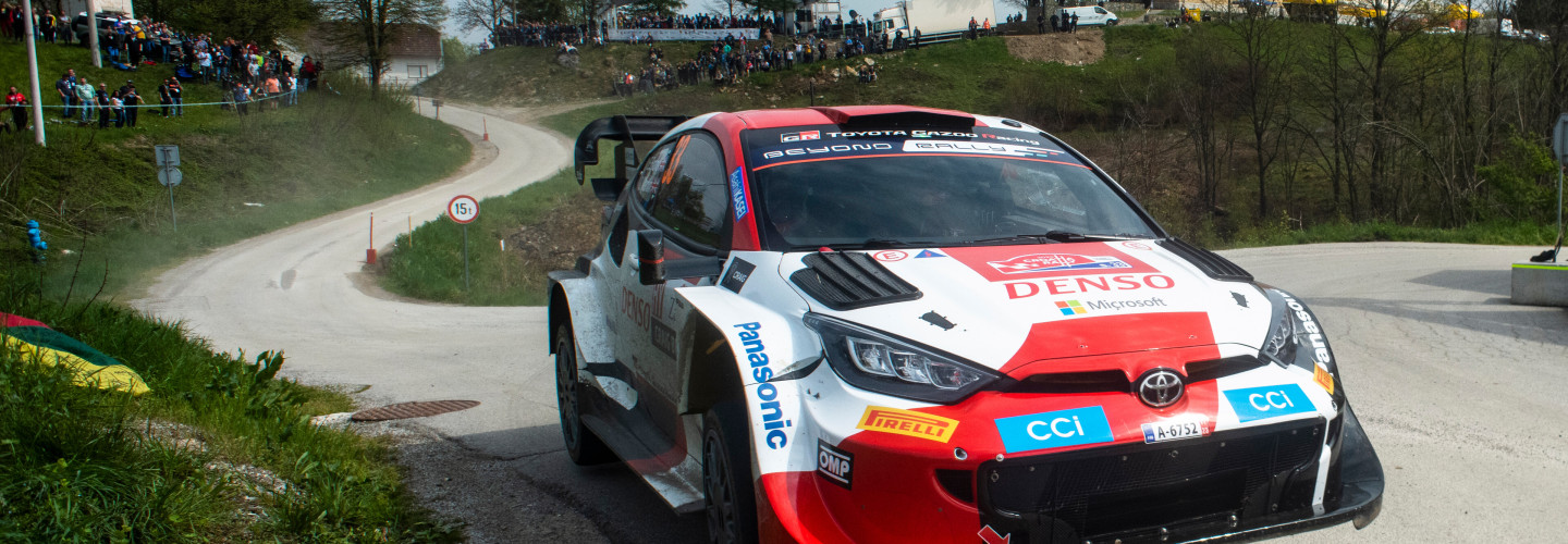 oyota-Pilot Elvyn Evans (GBR) ist der schärfste Verfolger von WM-Spitzenreiter Kalle Rovanperä