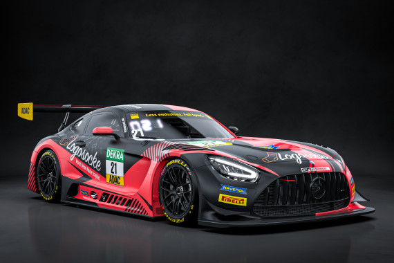 Der Mercedes-AMG GT3 von Schnitzelalm Racing