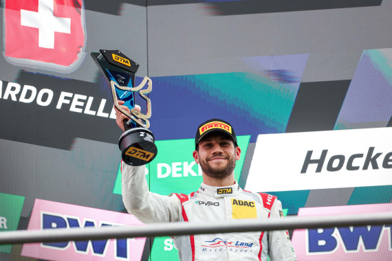 Holte sein drittes DTM-Podium der laufenden Saison: Ricardo Feller