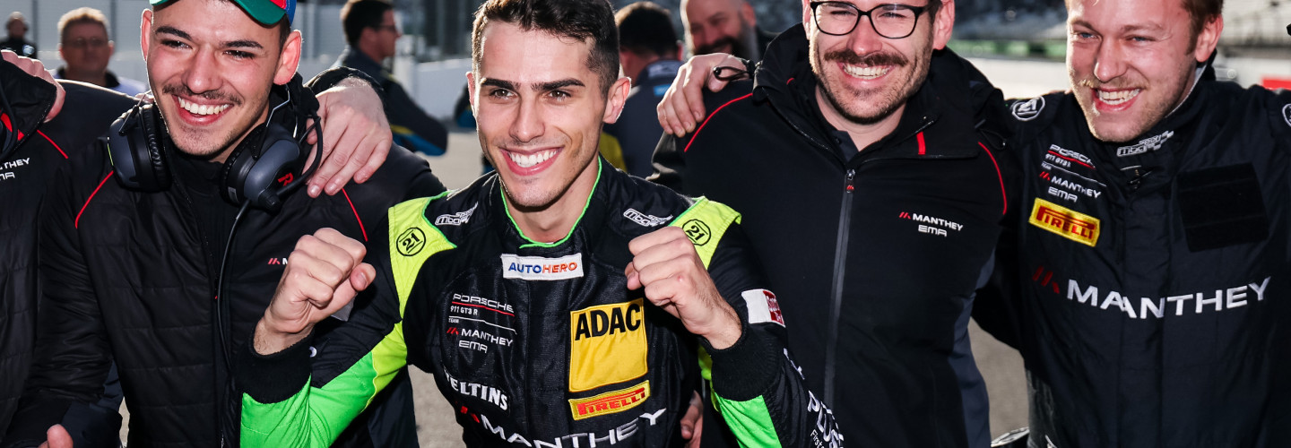 Dank seiner Pole-Position im Qualifying ist Thomas Preining vorzeitig neuer Gesamtsieger