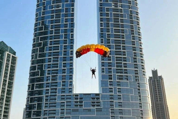 Stefan Wiesner im Zielanflug