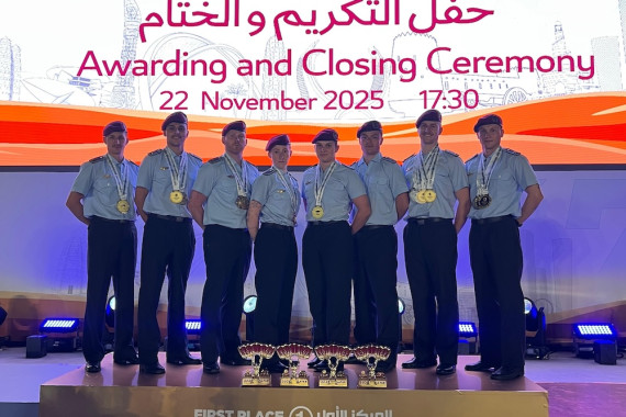 Team Deutschland bei der 47 CISM