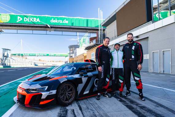 Markus Winkelhock mit Kuhn und Vollmer