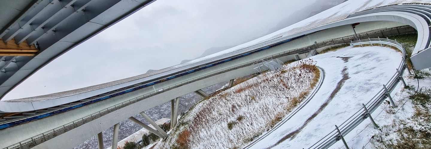 In wenigen Tagen geht es für die Kufensportler im Yanqing Sliding Center rund.