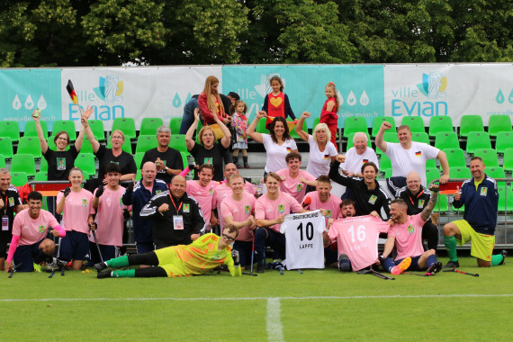 Mannschaftsfoto Amputierten-Fußball