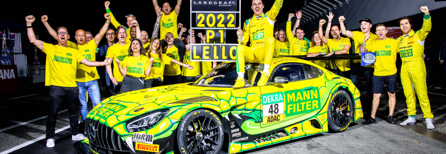 Die Siegermannschaft: Das Mann-Filter Team Landgraf