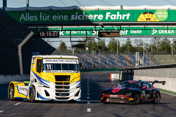 Am Dekra Lausitzring trifft die DTM auf Renntrucks