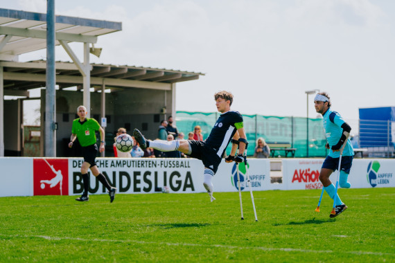 Modellprojekt Amputierten-Fußball mit erfolgreichem Abschluss