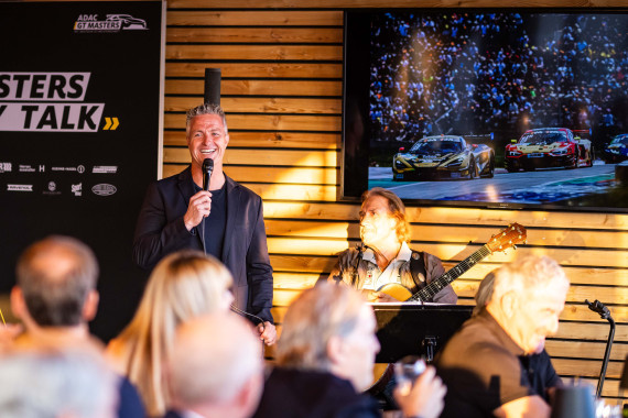 Ralf Schumacher sprach bei einem exklusiven Dinner über die Herkunft und Philosophie seines Weins