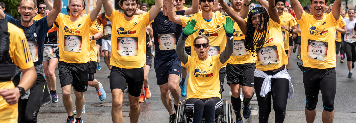 Beim weltweiten Spendenlauf am 4. Mai läuft auch das "Team DTM" für den guten Zweck