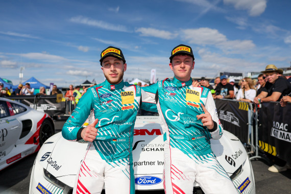 Salman Owega und Finn Wiebelhaus fuhren auf Rang zwei