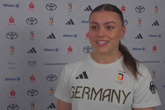 Im Interview spricht Turnerin Emma Malewski über ihre Begeisterung, Teil von Olympia zu sein, und über Ihre Ziele für ihr erstes olympisches Turnier.