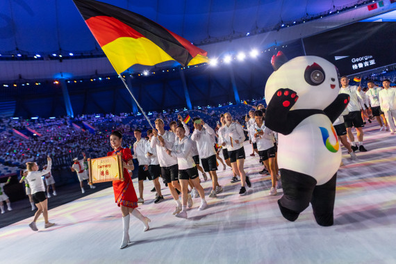 Die Eröffnungszeremonie der FISU World University Games