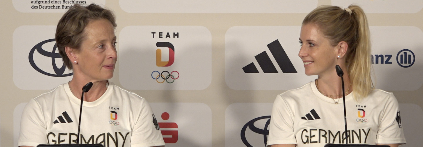 Pressekonferenz des Dressur-Teams im Deutschen Haus