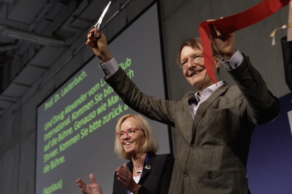 Newsbeitrag: Eröffnung Healthy Athletes mit Karl Lauterbach