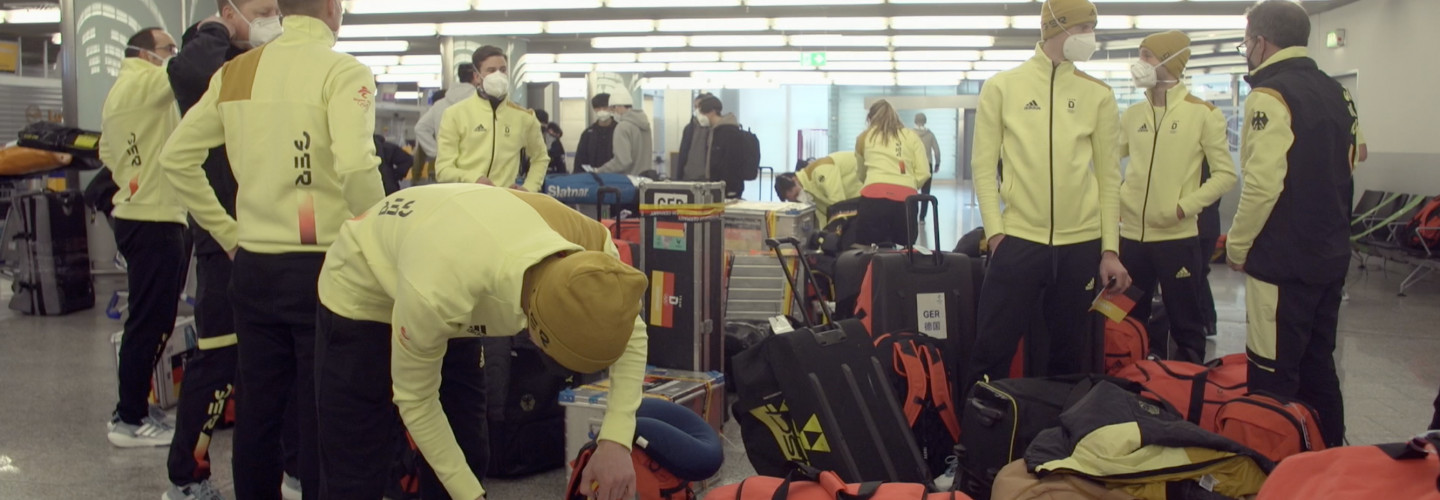 Abflug Team Deutschland