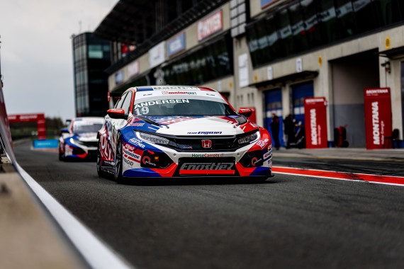 Honda-Pilot Andersen war der schnellste Fahrer des Tages