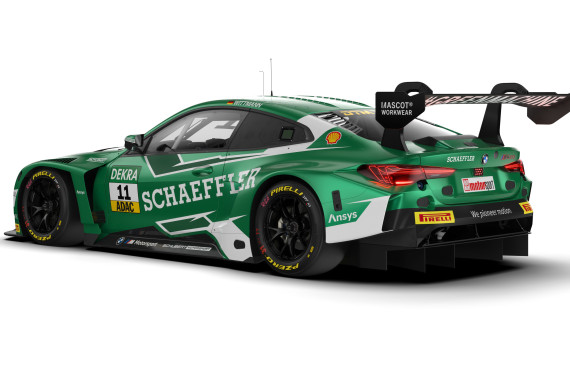 Mit seiner „Green Machine“ tritt Marco Wittmann in der DTM an (Foto- BMW)