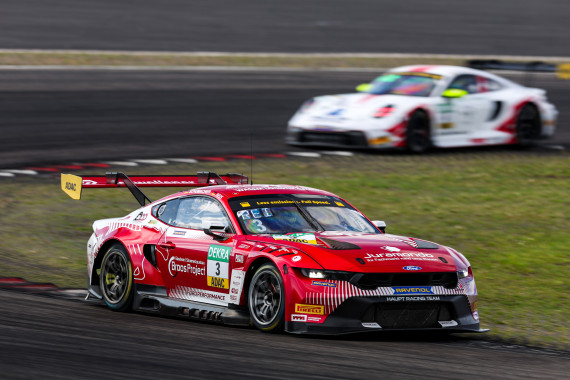 Der Ford Mustang GT3 von Reis/Schumacher